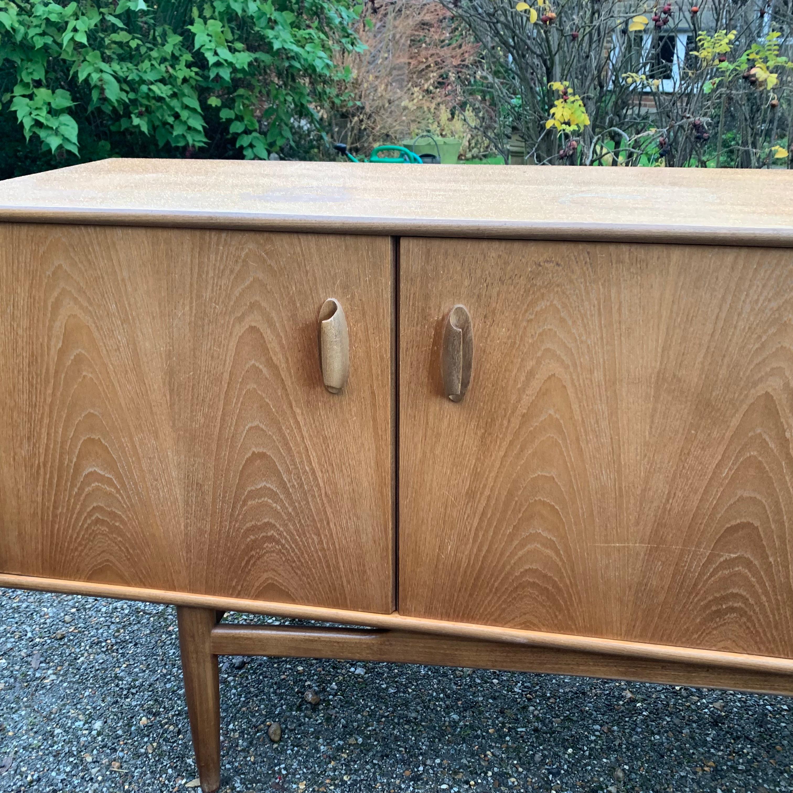 Retro Mid-Century Teak Sideboard by E. Gomme Early G Plan In Fair Condition In Folkestone, GB