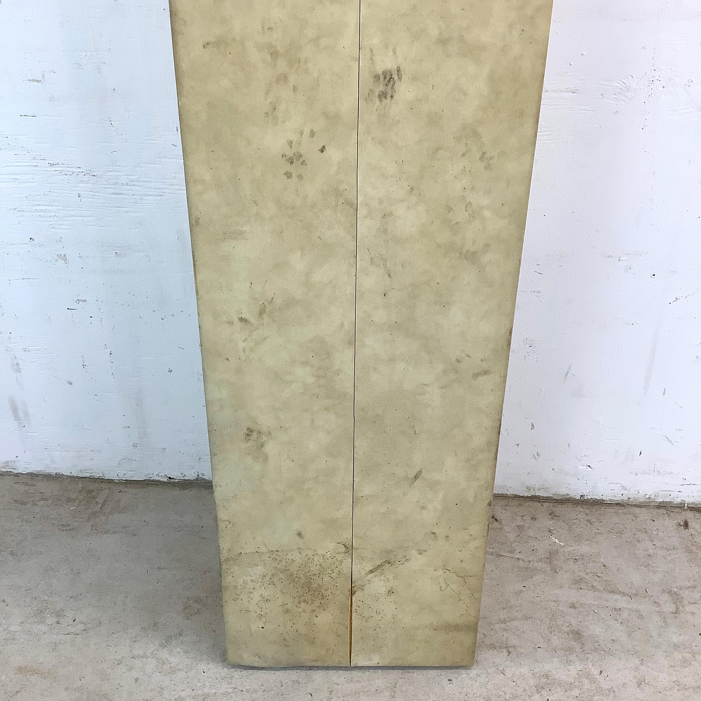Retro Modern Mirrored Top Display Pedestal in vendita 2
