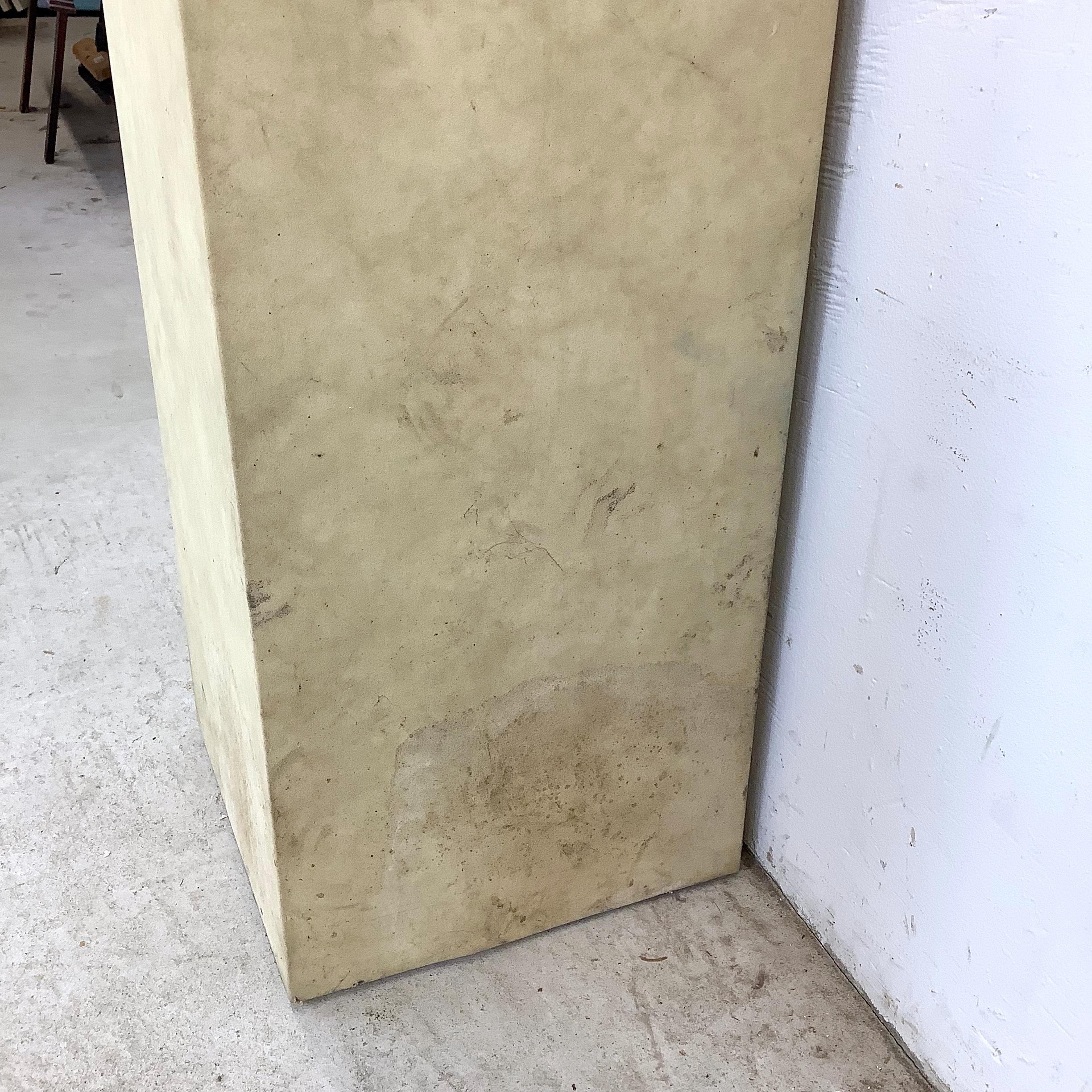 Retro Modern Mirrored Top Display Pedestal in vendita 7