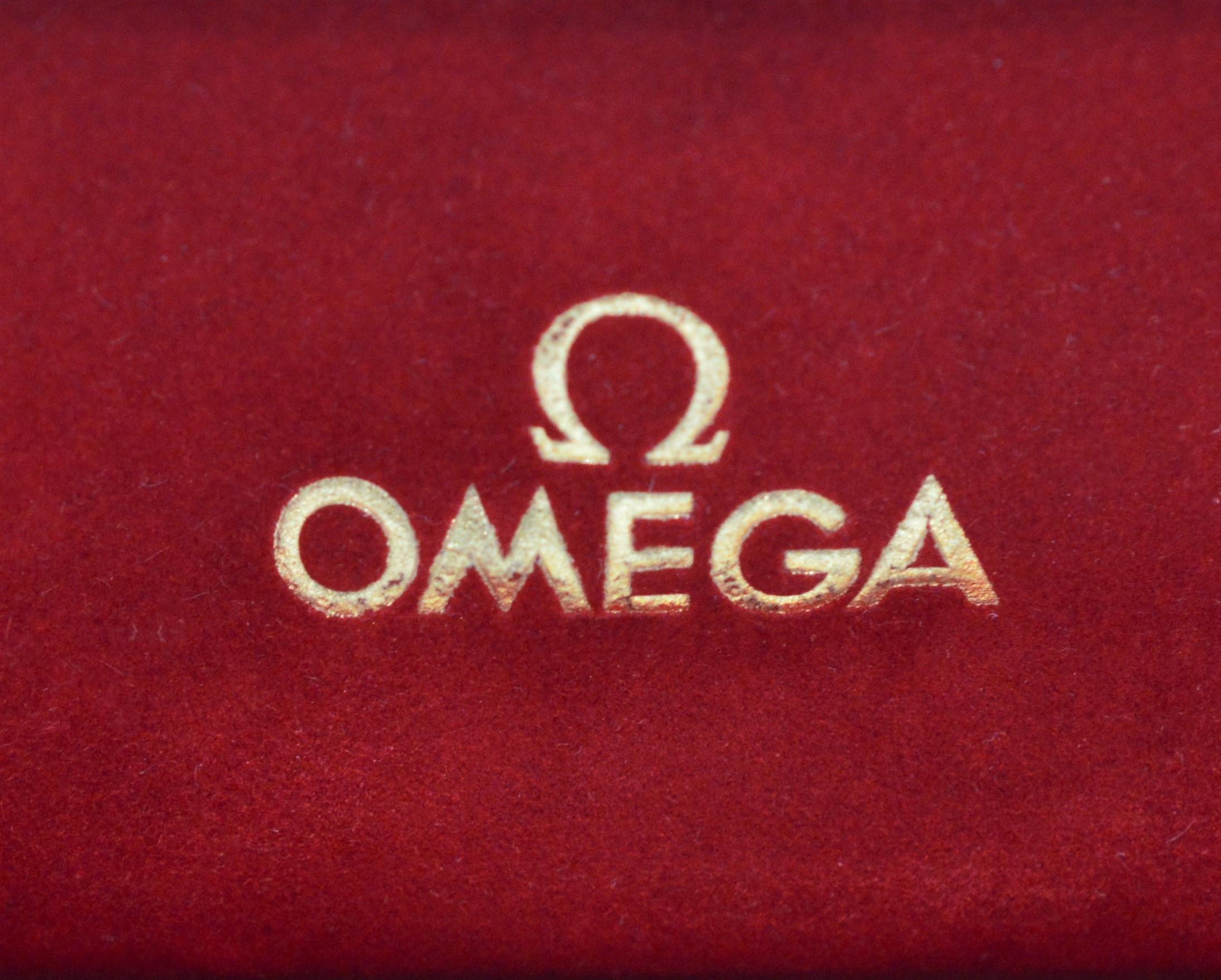 Retro Omega Gold Dress Wristwatch For Sale 7