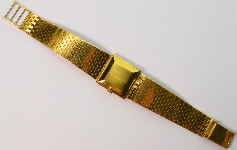 Retro Omega Gold Dress Wristwatch at 1stDibs | vintage omega square gold  watch, vintage gold omega watches, omega gold square watch