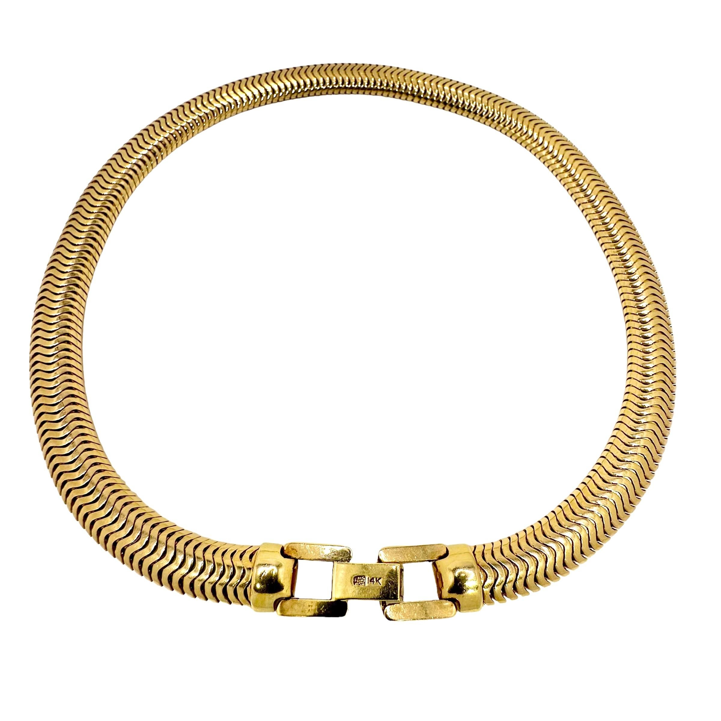This particular American Cartier necklace is truly an expressive 