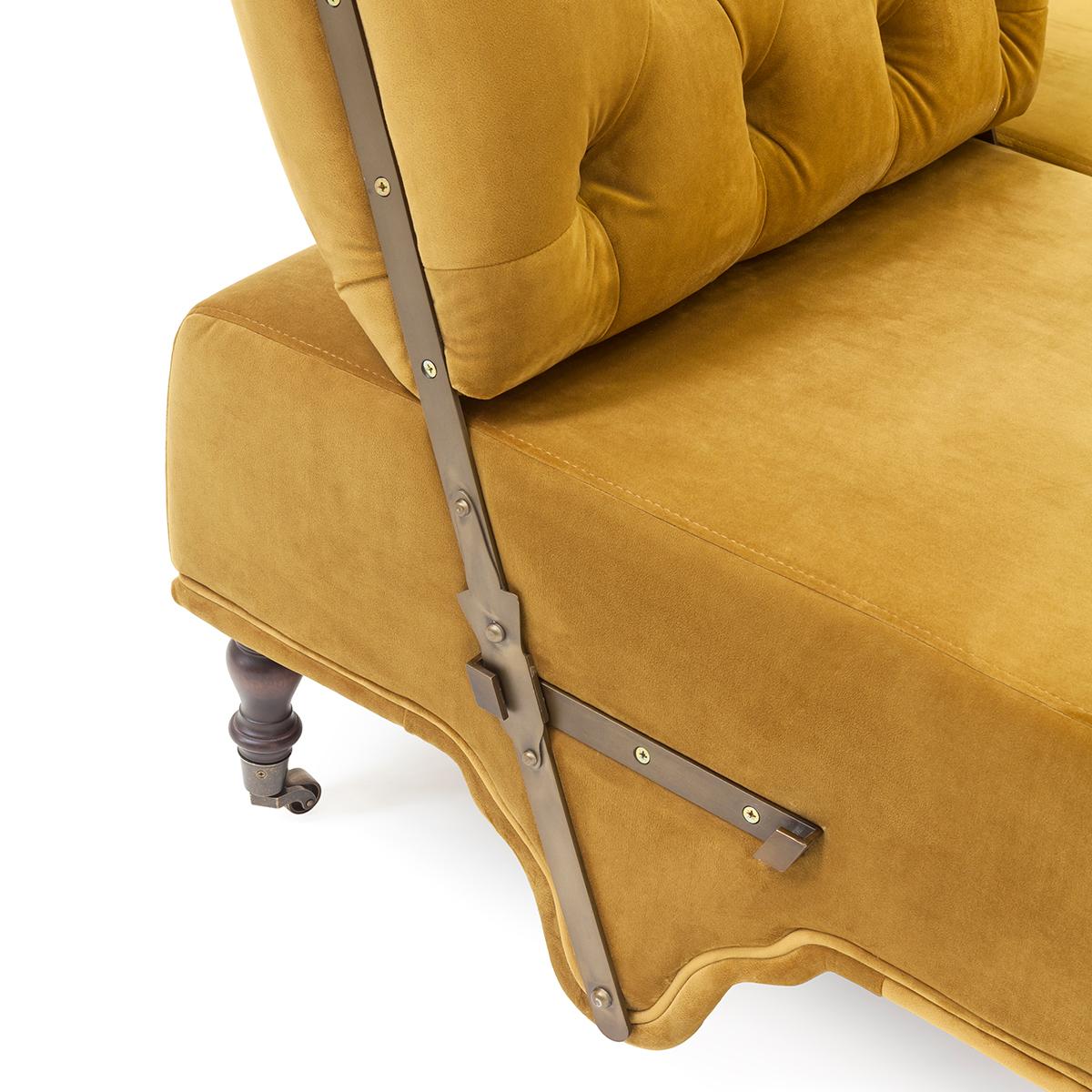 Retro Reverse Sofa In New Condition For Sale In Paris, FR