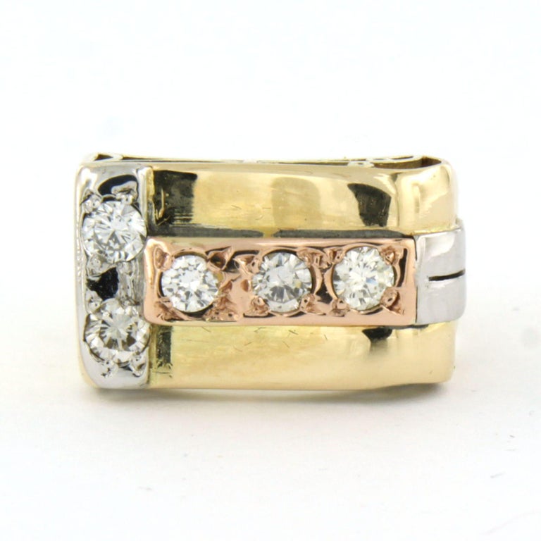 Bague Fantaisie Vintage Taille 50 - Style Rétro Unique, Occasion Bon état