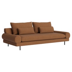 Retro Roll Arm Sofa in Kvadrat Ecriture