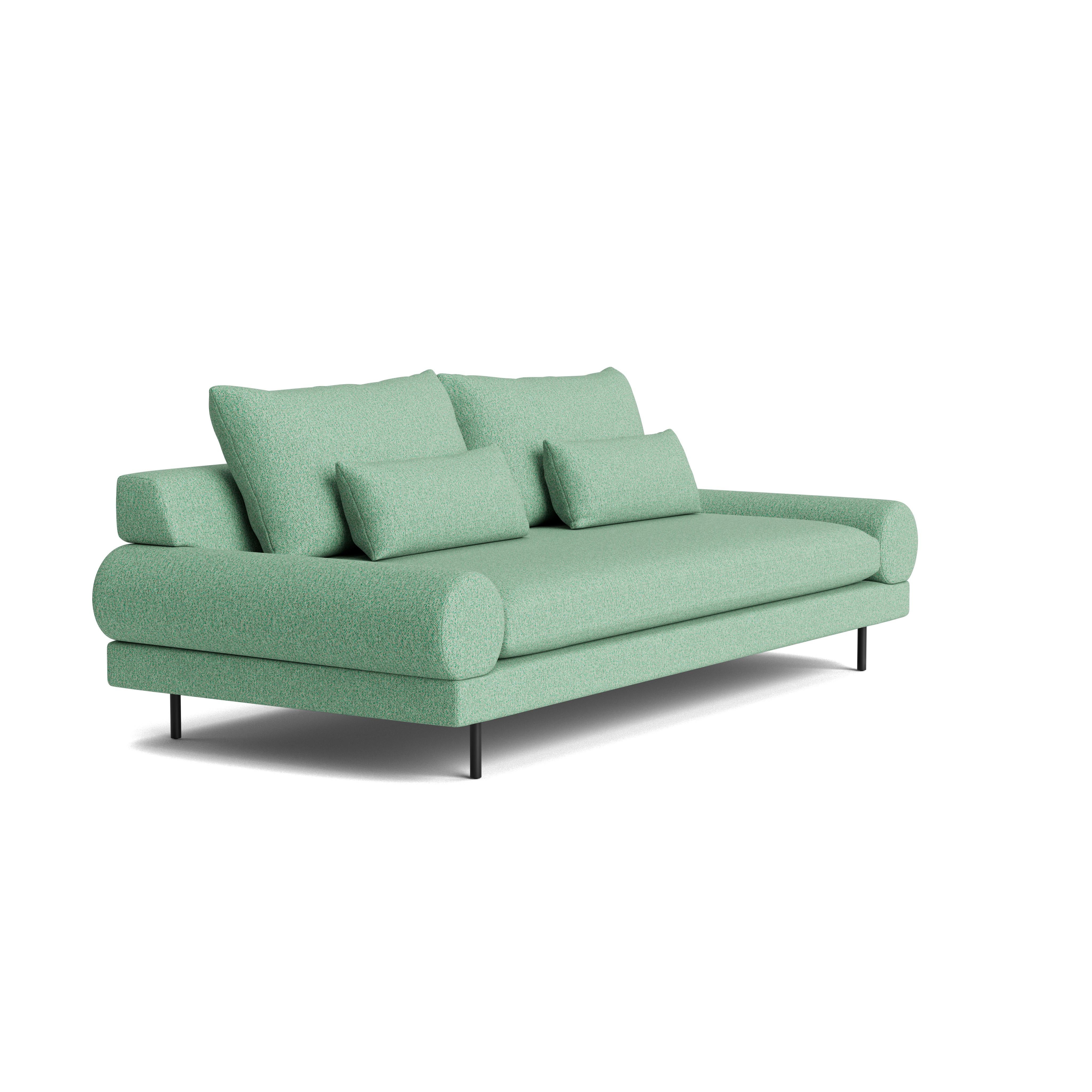 Moderno Divano retrò con bracci a rotelle in Kvadrat Vanir in vendita