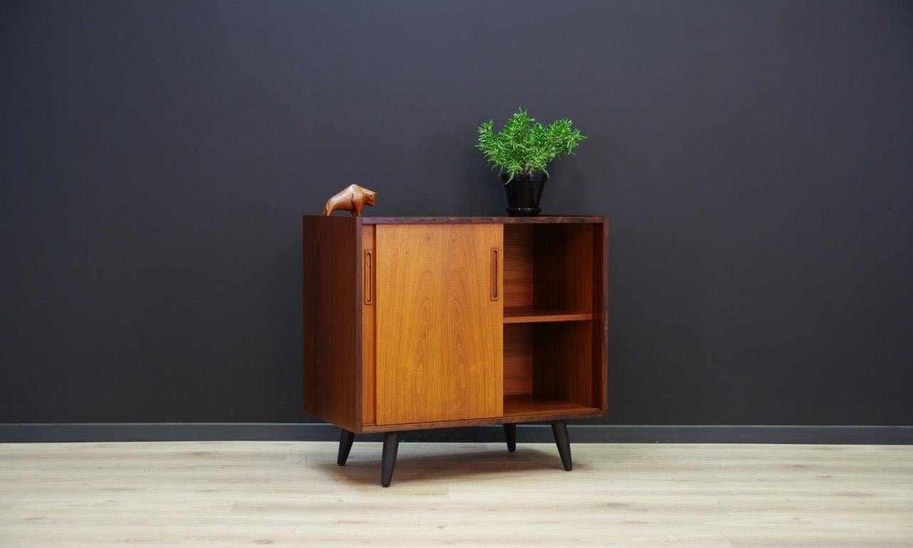 Retro Rosewood Cabinet Scandinavian Design In Good Condition In Szczecin, Zachodniopomorskie