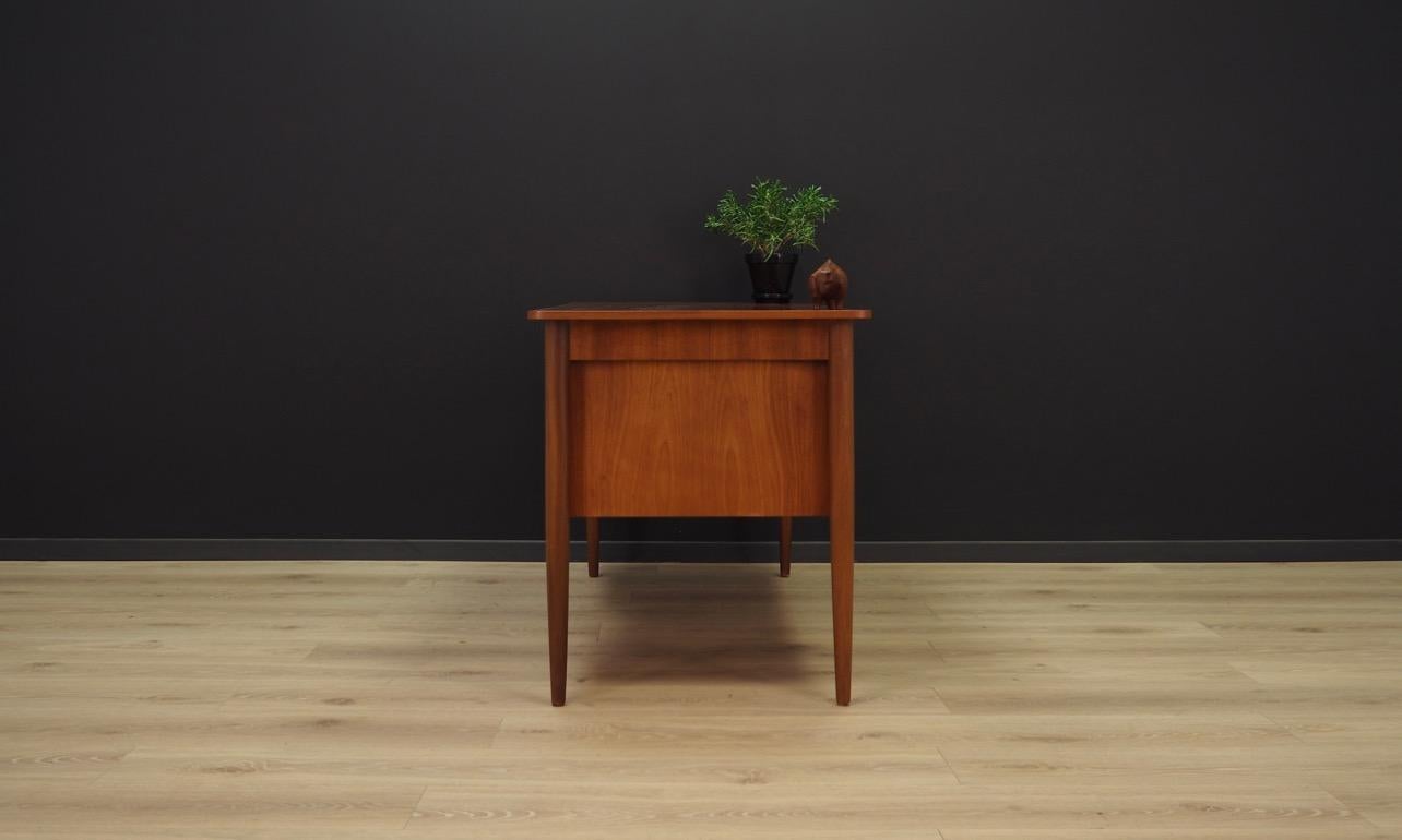 Retro Scandinavian Design Writing Desk Teak Classic 3