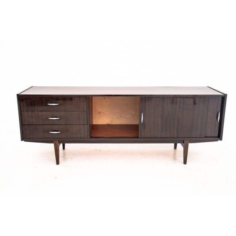 Retro Sideboard Cabinet Furniture Vintage 5 Drawers Chest Wooden TV Stand Unit