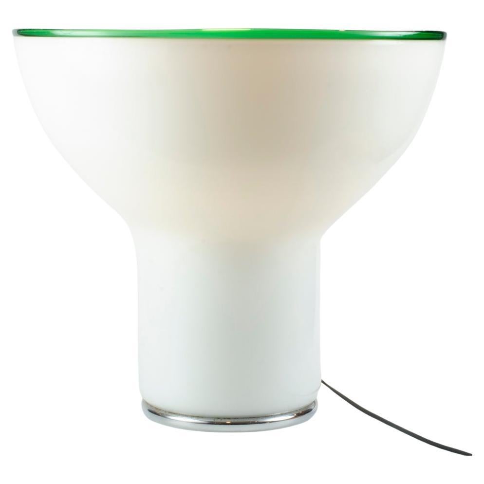Retro "Simeone" murano glass lamp from the 60s