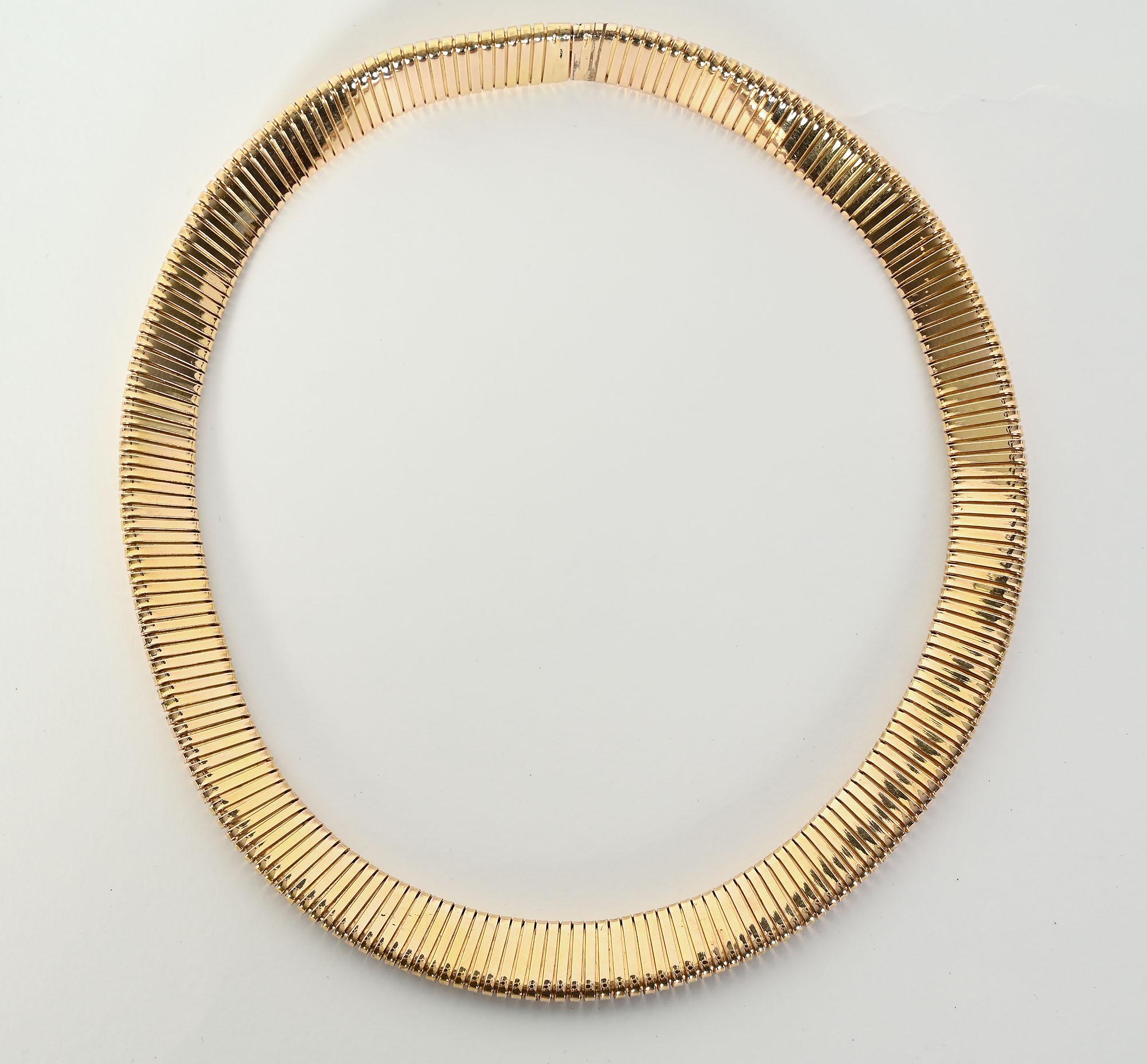 Collar Gargantilla Retro Springy Coil en Excelente estado para la venta en Darnestown, MD