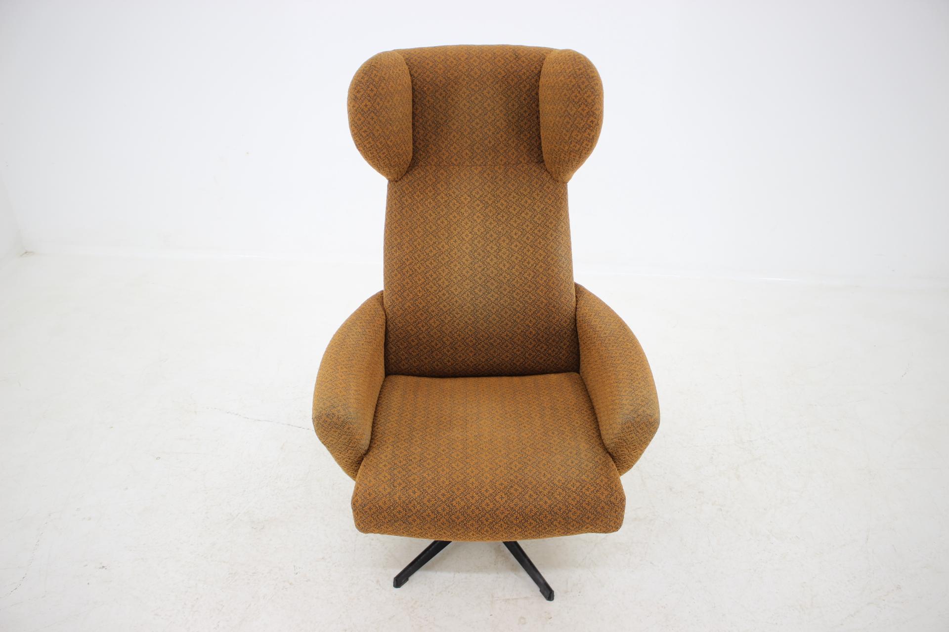 Mid-Century Modern Retro Swivel Chair, 1970s