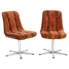 Vintage Swivel Chair Set, 1960s '4 pieces'