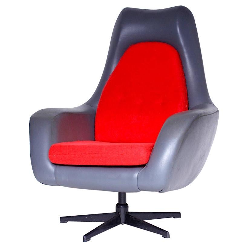 Fauteuil pivotant rétro, Siesta, 1970 en vente