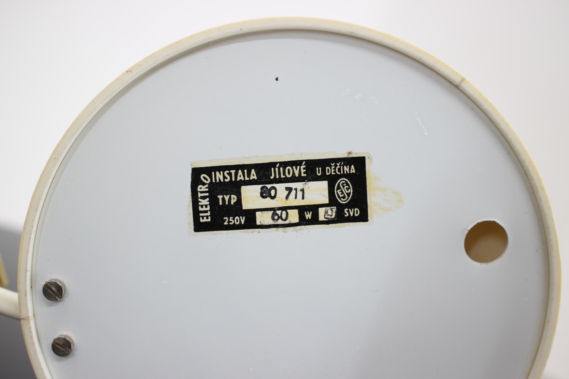 Lámpara de mesa retro, 1980 en venta 1