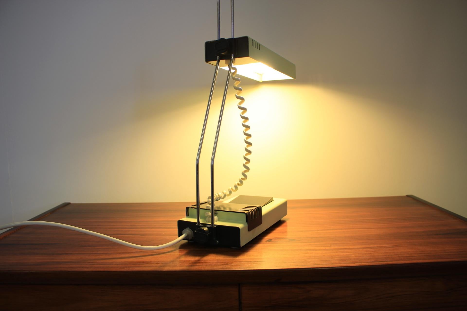 Retro Table Lamp by Josef Mára from Tesla, 1990s 4