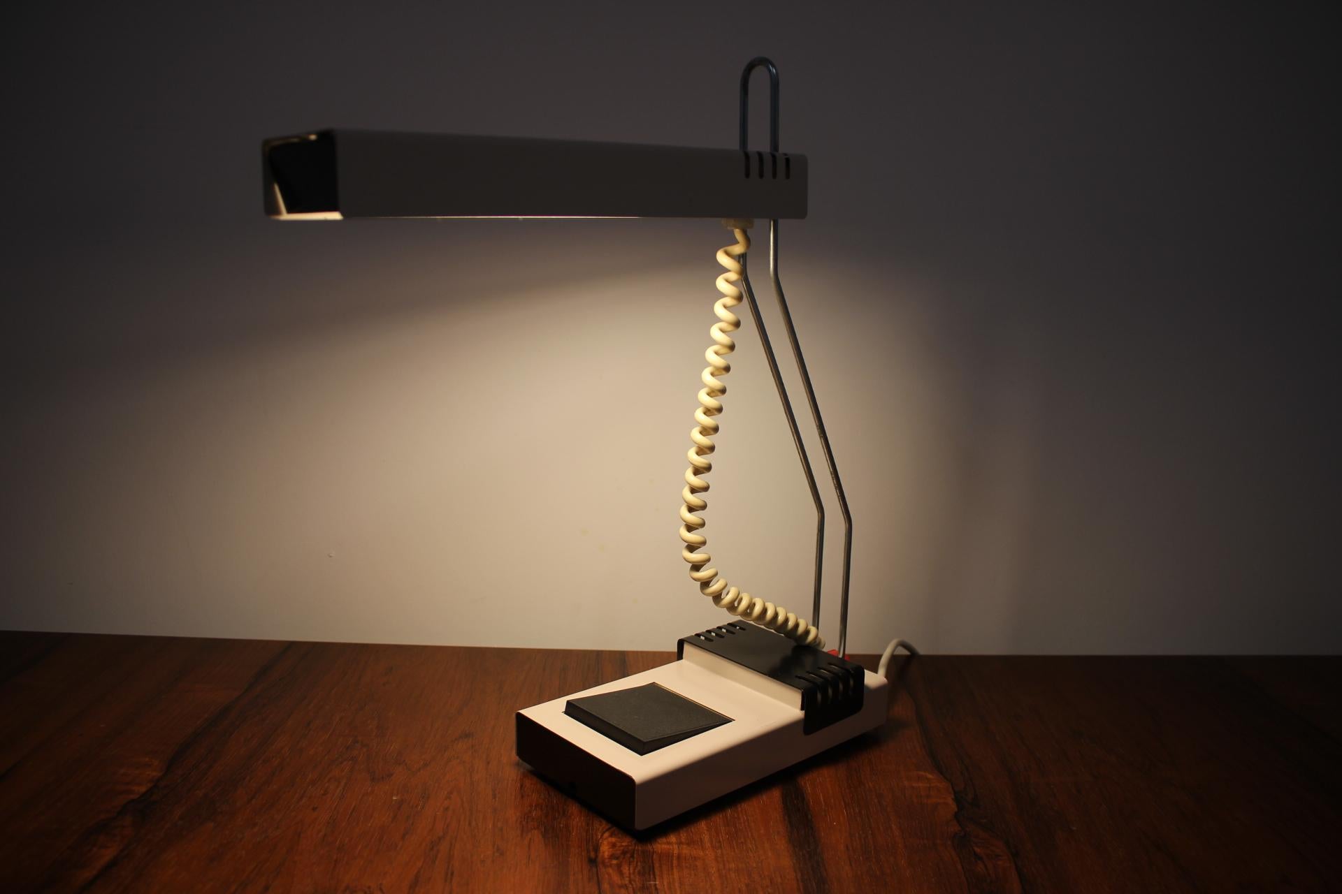 Retro Table Lamp by Josef Mára from Tesla, 1990s 3