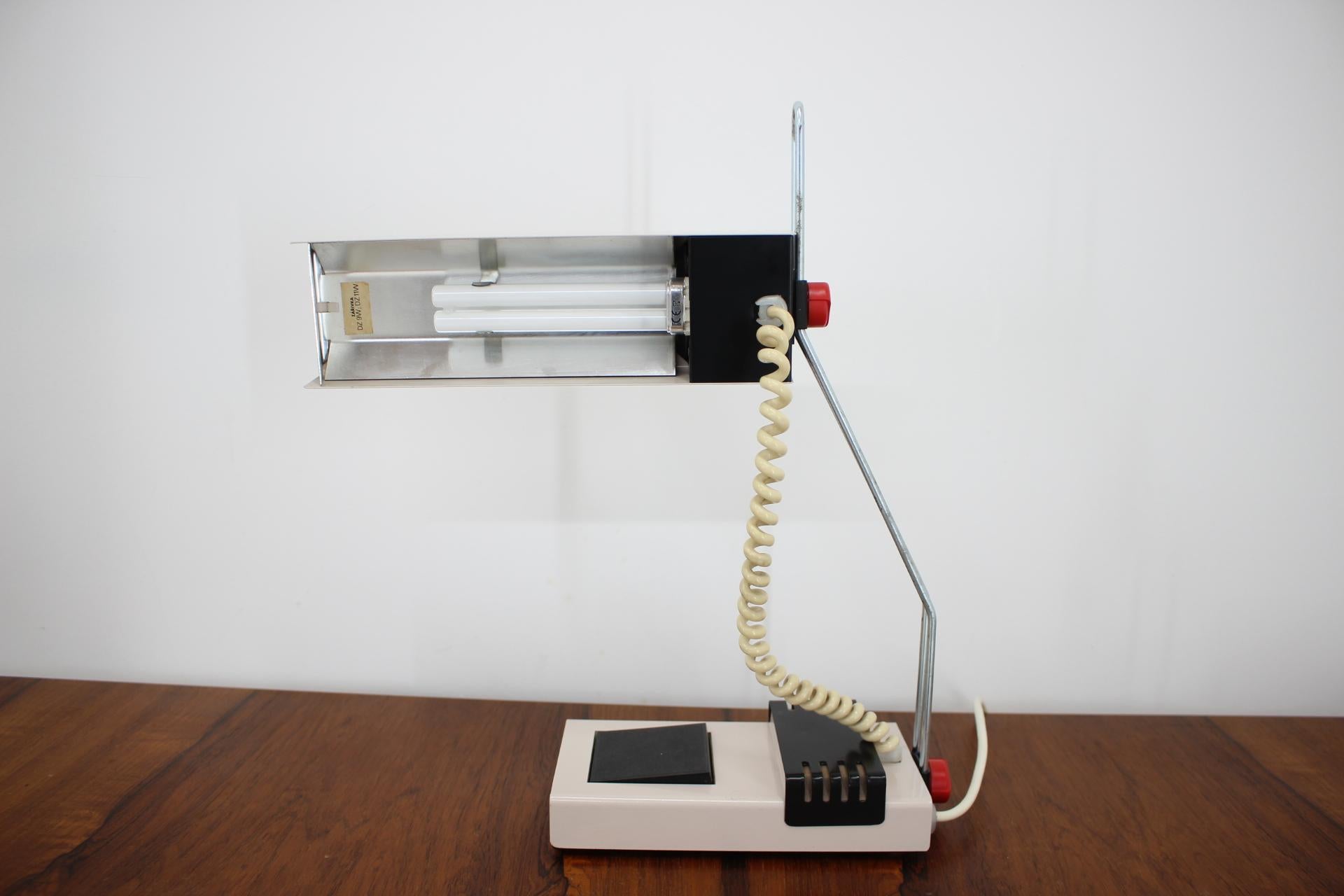 Mid-Century Modern Retro Table Lamp by Josef Mára from Tesla, 1990s
