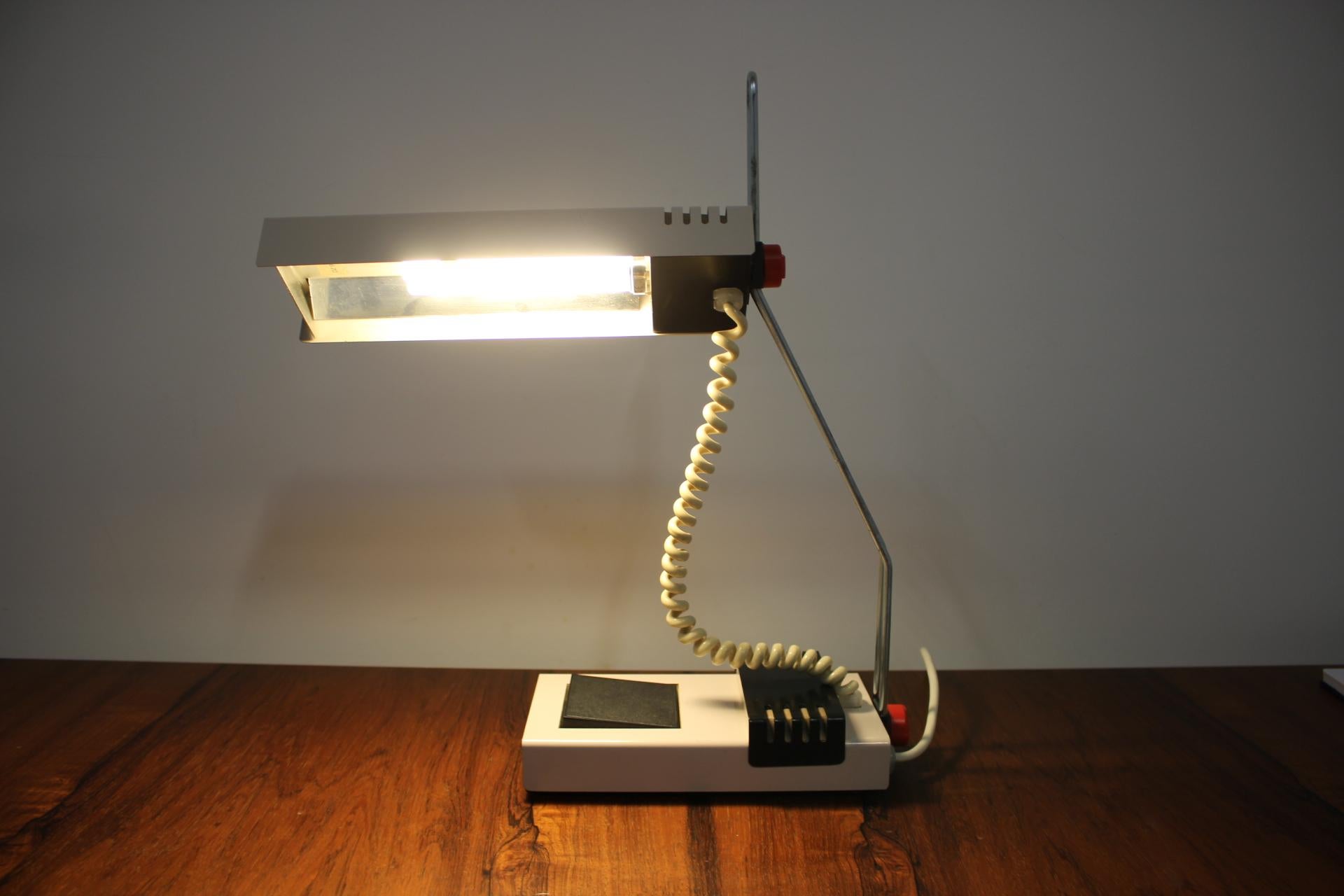 Retro Table Lamp by Josef Mára from Tesla, 1990s 1
