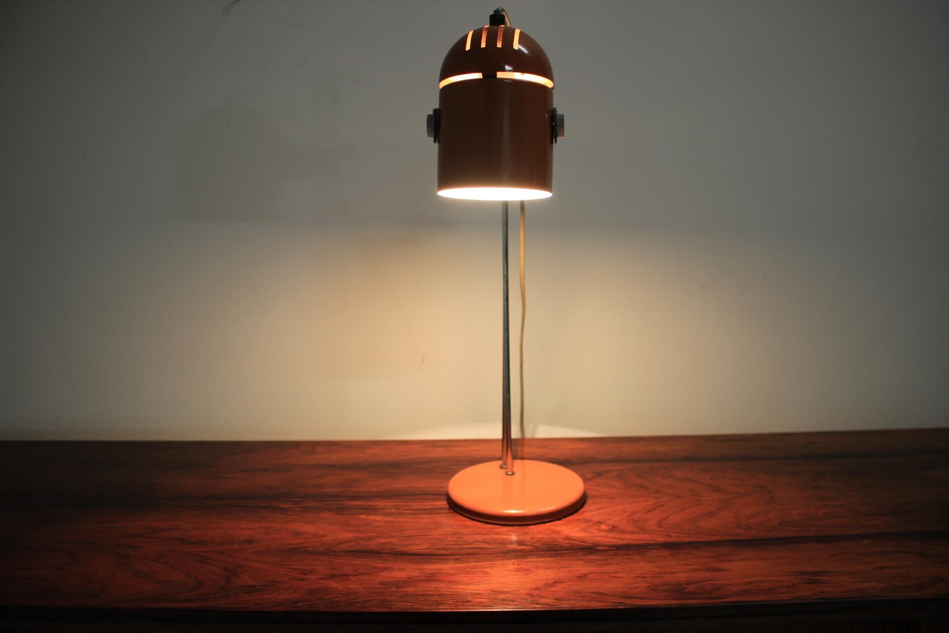 Mid-Century Modern Retro Table Lamp Comby Lux by Stanislav Indra, 1970s
