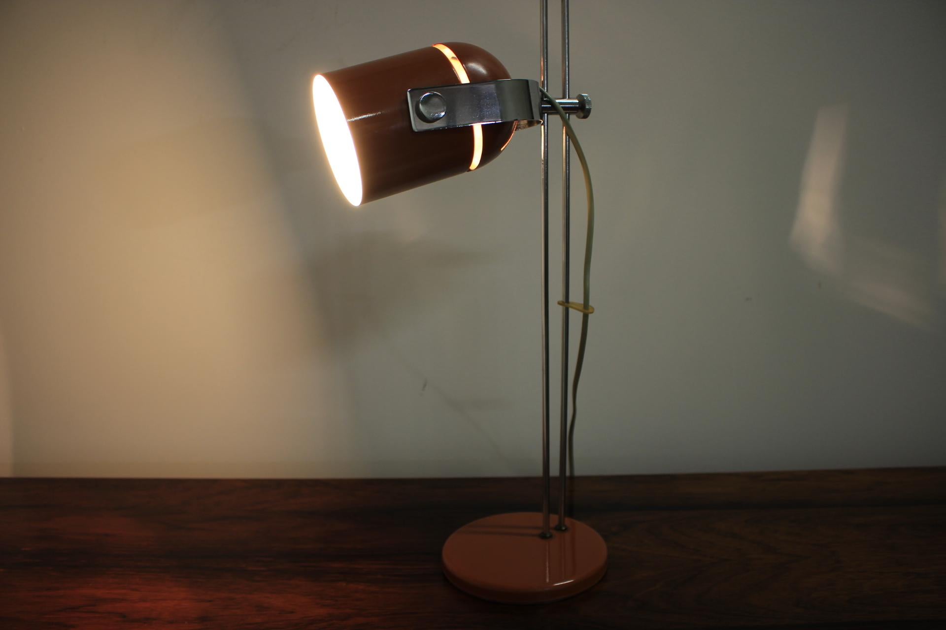 Czech Retro Table Lamp Comby Lux by Stanislav Indra, 1970s