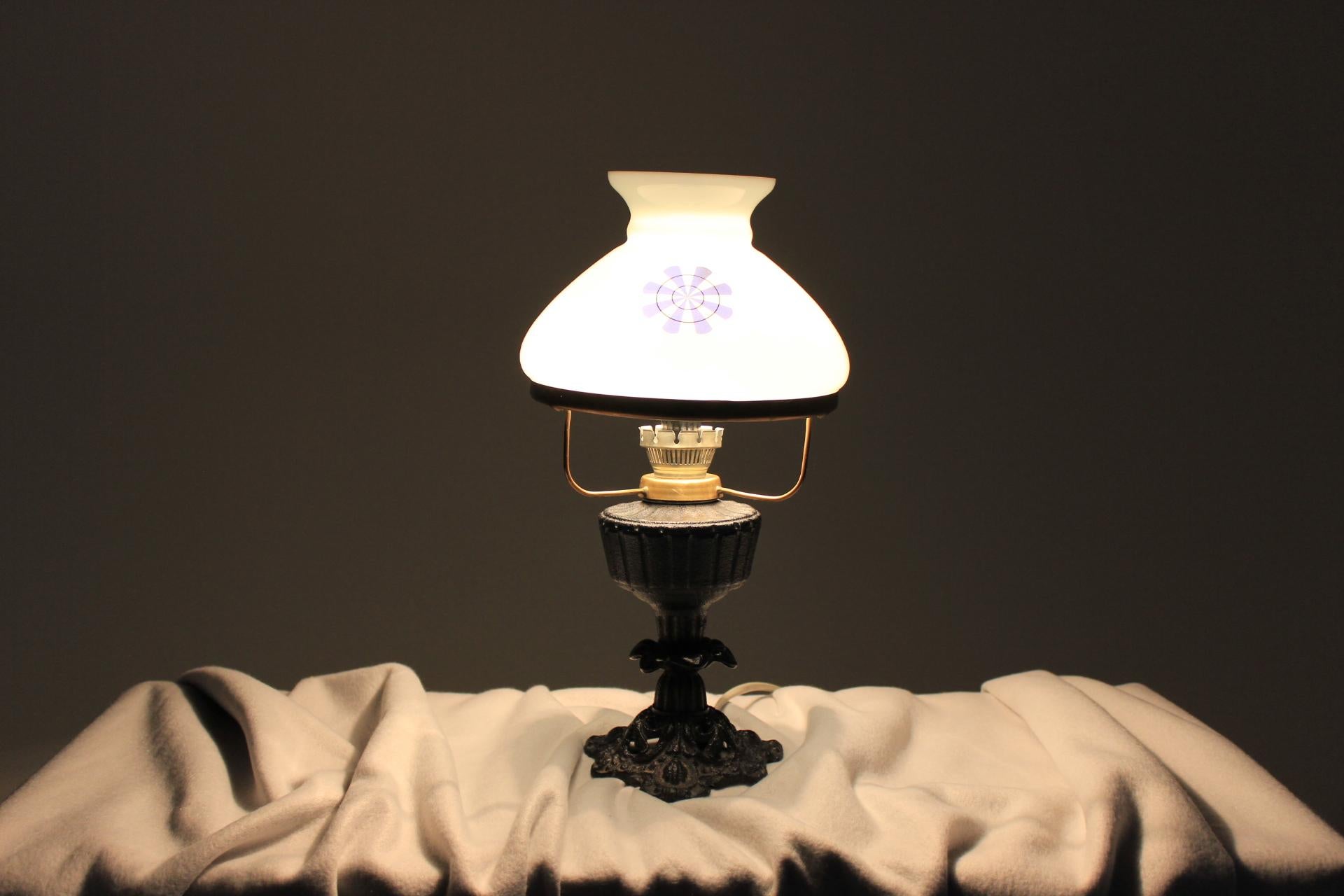 Retro Table Lamp, Czechoslovakia For Sale 1