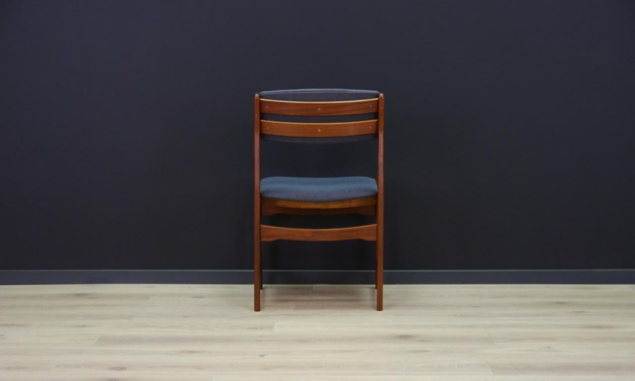 Retro Teak Chairs Danish Design, 1960-1970 Vintage 6