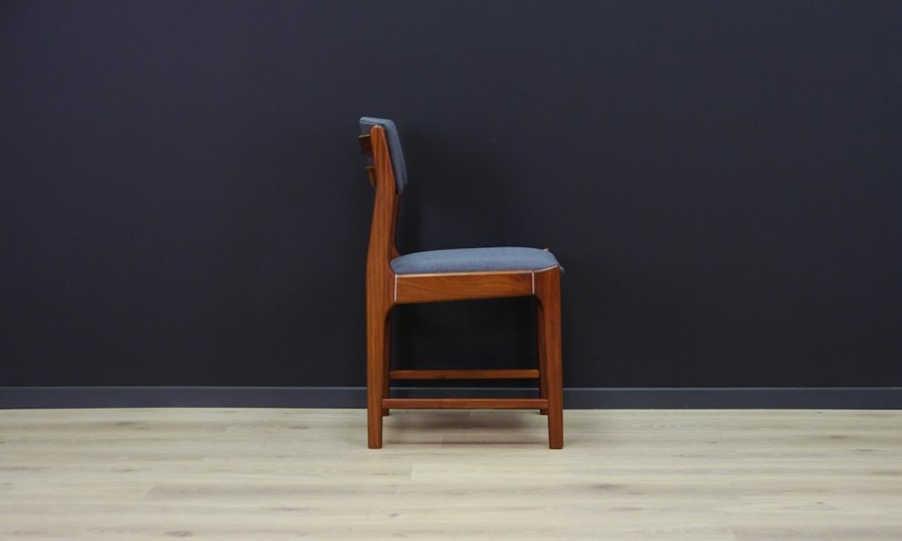Mid-Century Modern Retro Teak Chairs Danish Design, 1960-1970 Vintage