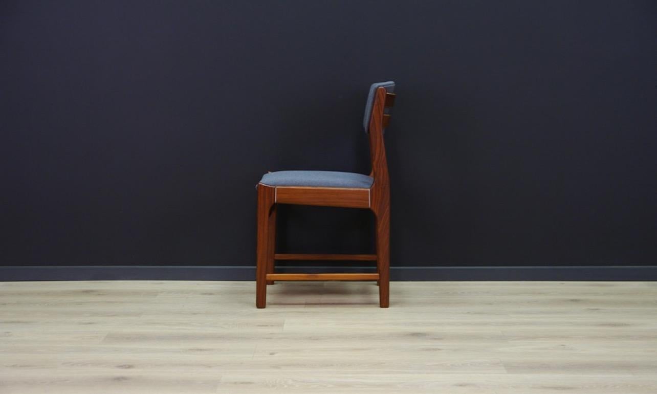 Scandinavian Retro Teak Chairs Danish Design, 1960-1970 Vintage