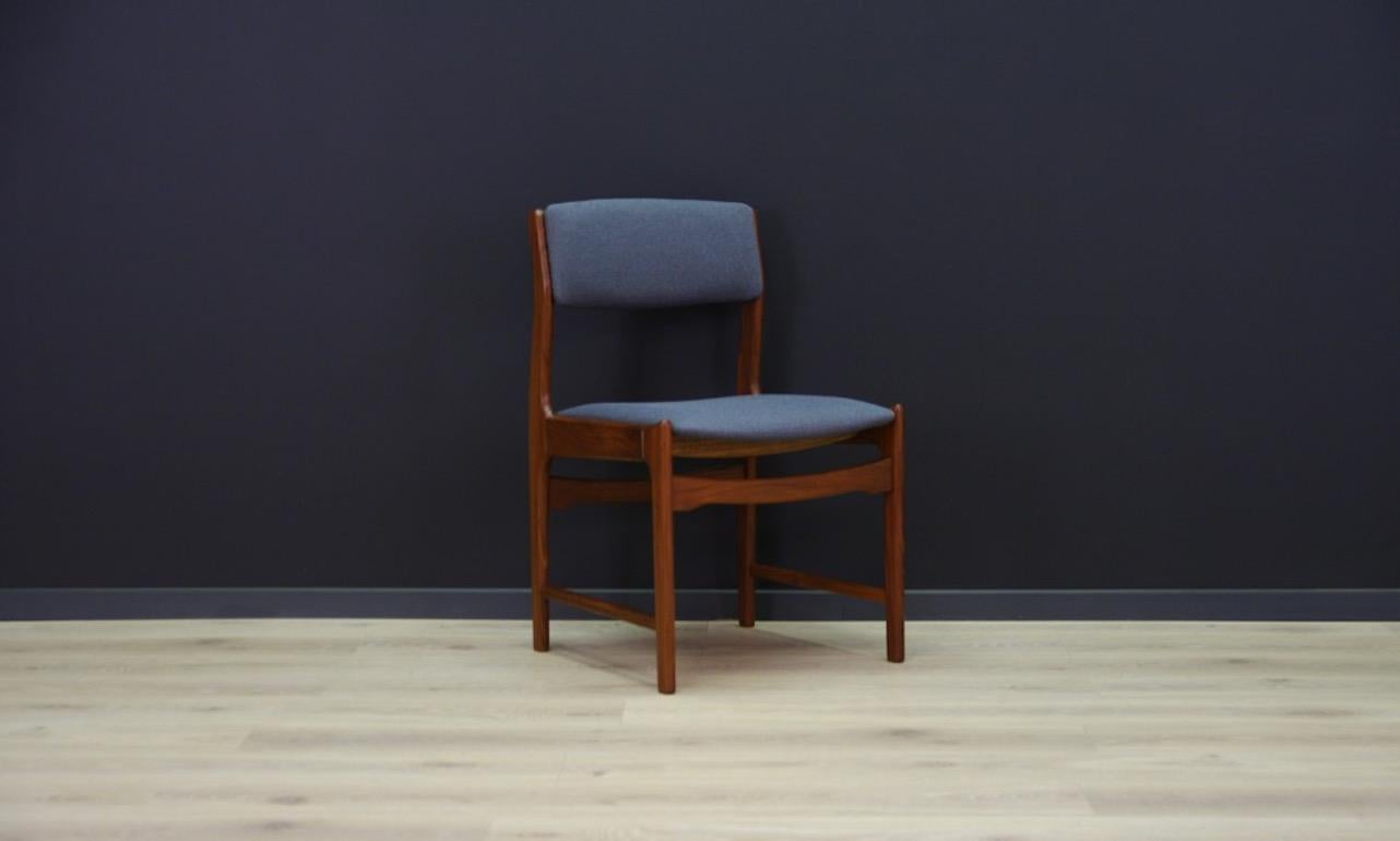 Retro Teak Chairs Danish Design, 1960-1970 Vintage In Good Condition In Szczecin, Zachodniopomorskie