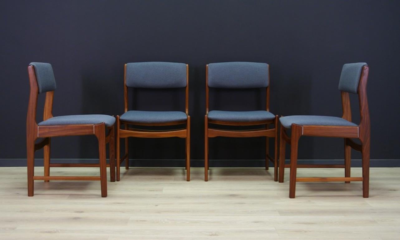 Retro Teak Chairs Danish Design, 1960-1970 Vintage 1