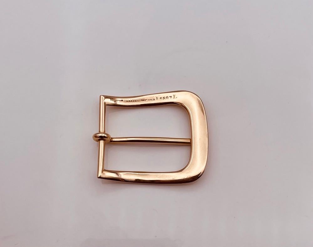 gold buckle