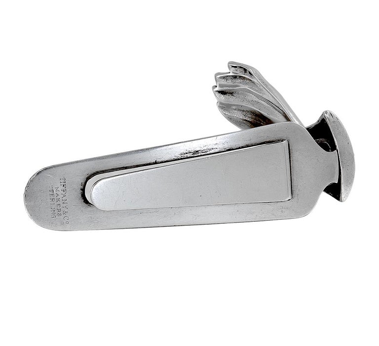 Retro Tiffany and Co. Sterling Hand Bookmark For Sale at 1stDibs