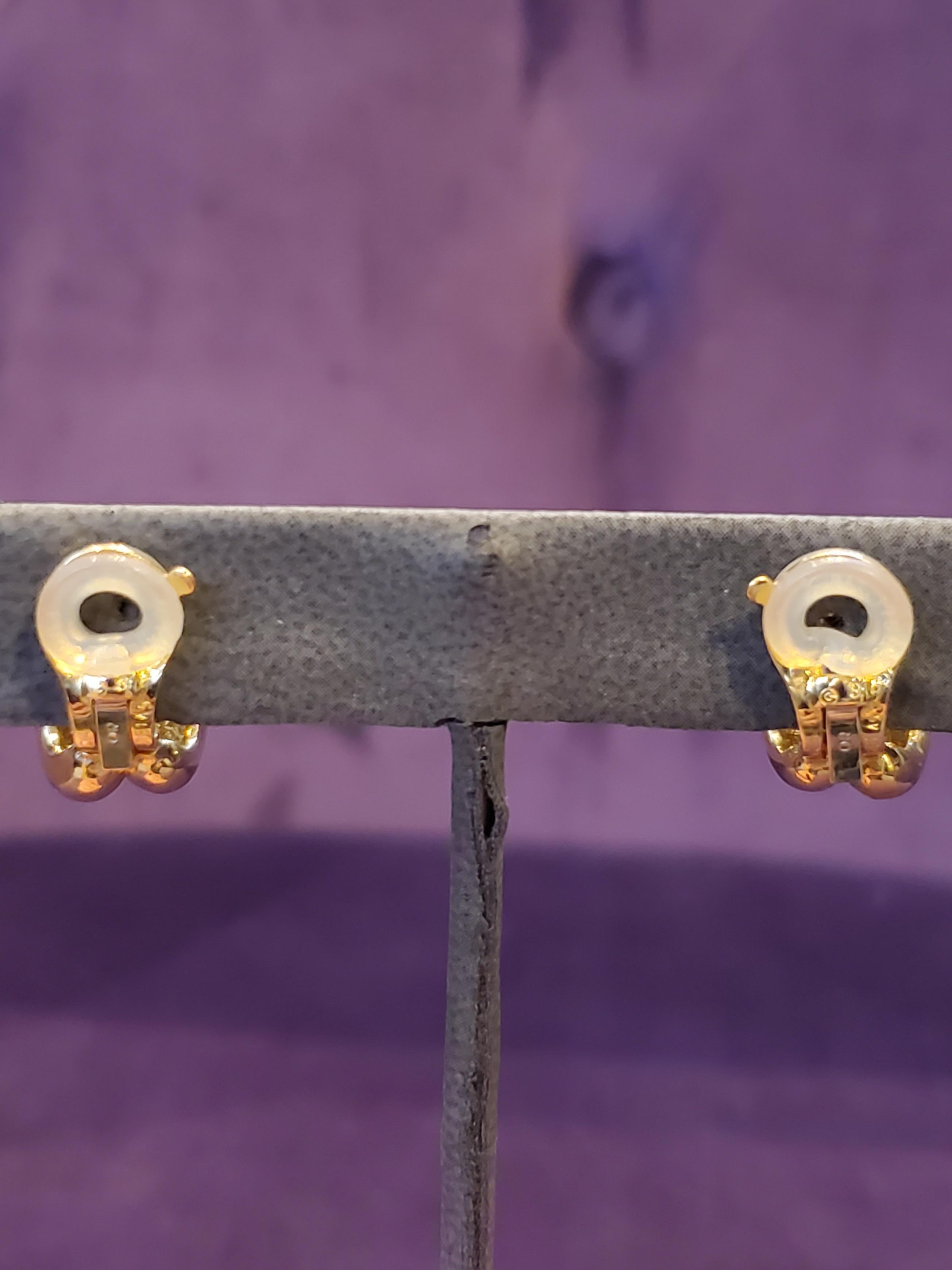 Retro Van Cleef & Arpels Diamond Earrings 7
