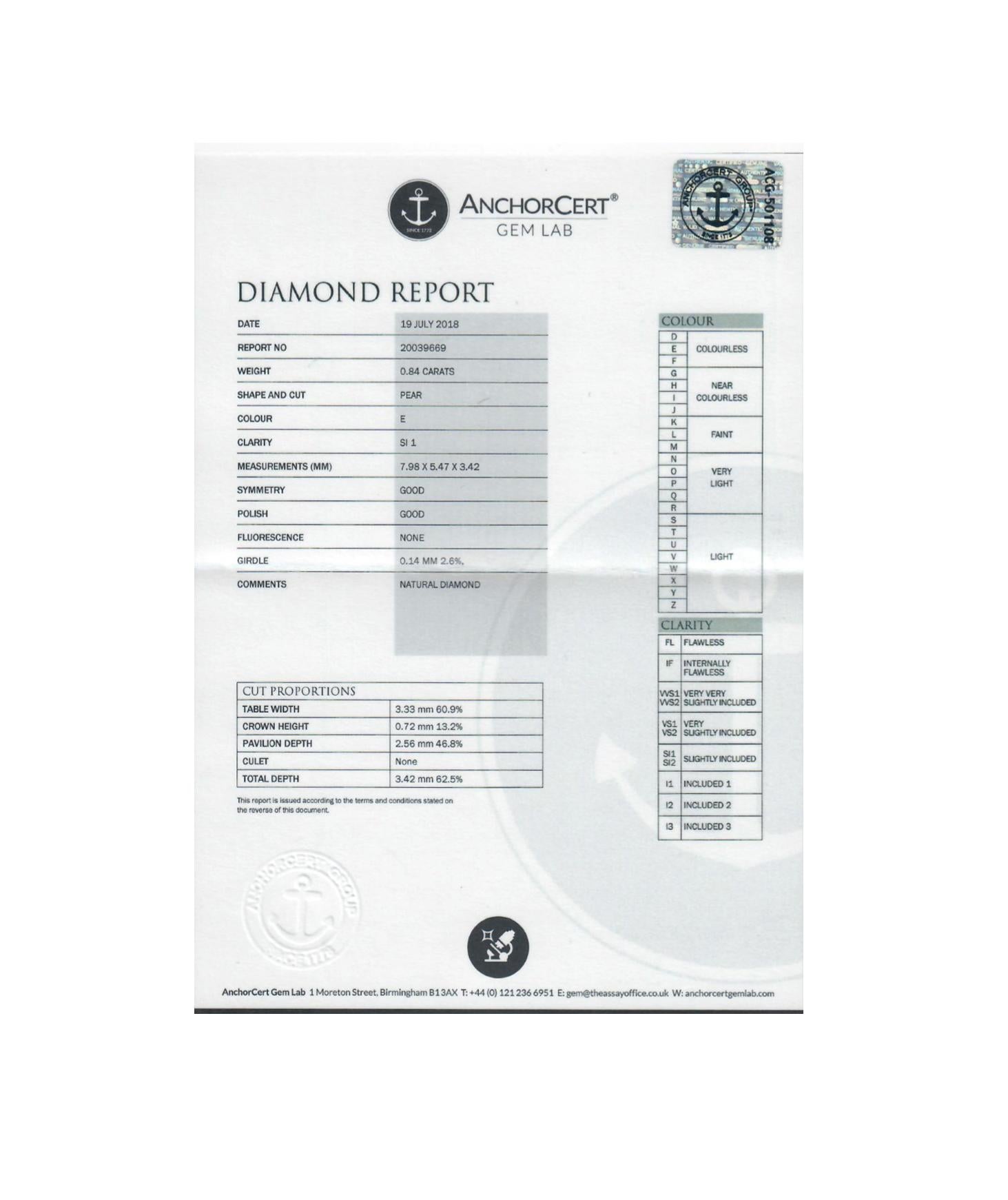Retro/Vintage Certified Diamonds D-F Clip-On Statement Earrings/Pendant/Brooch 6