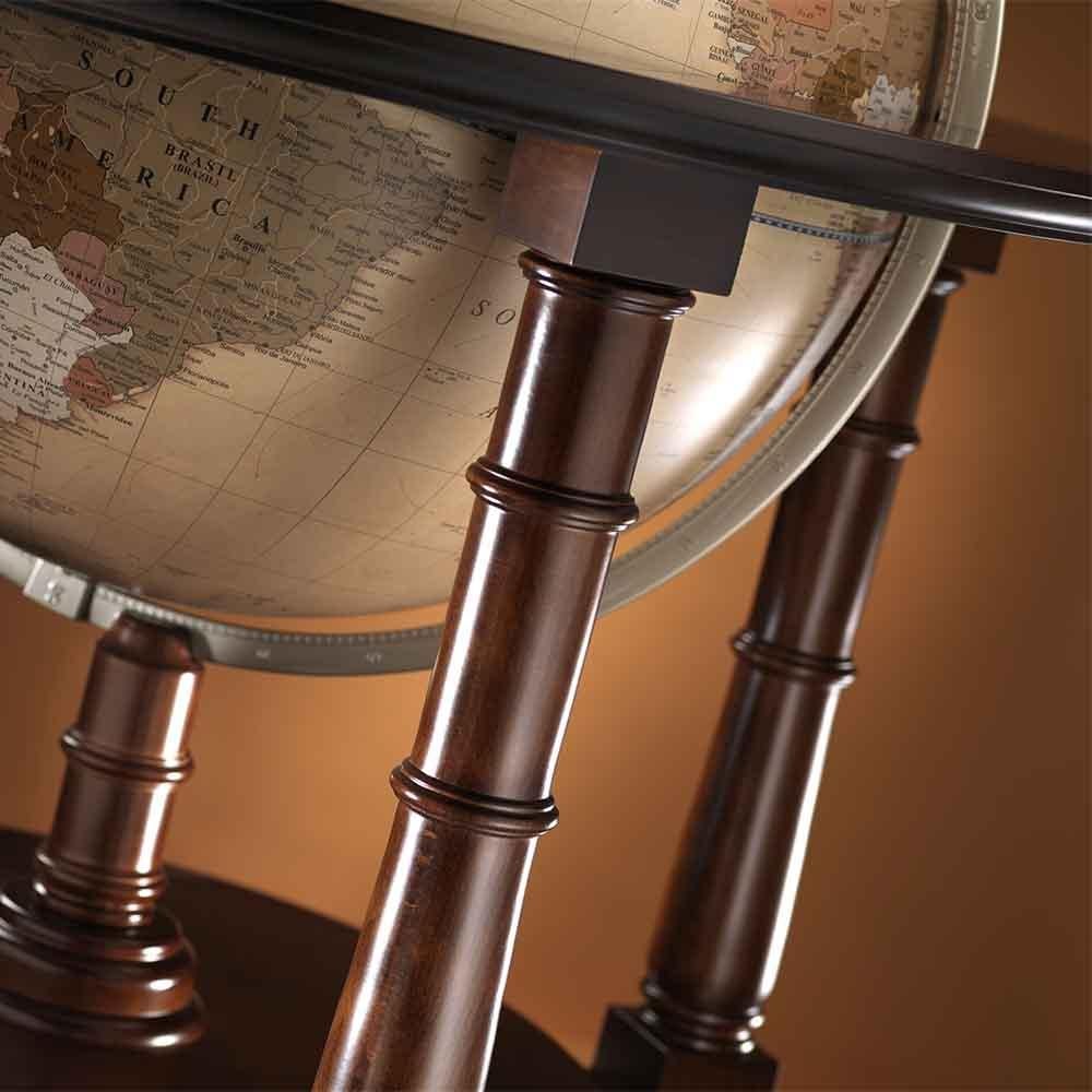 Retro Walnut Globe For Sale 1