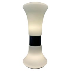 Retro White Glass Table Lamps