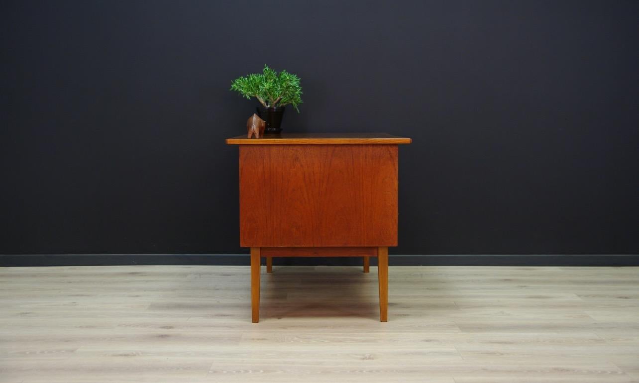 Late 20th Century Retro Writing Desk Danish Design, 1960-1970 Teak
