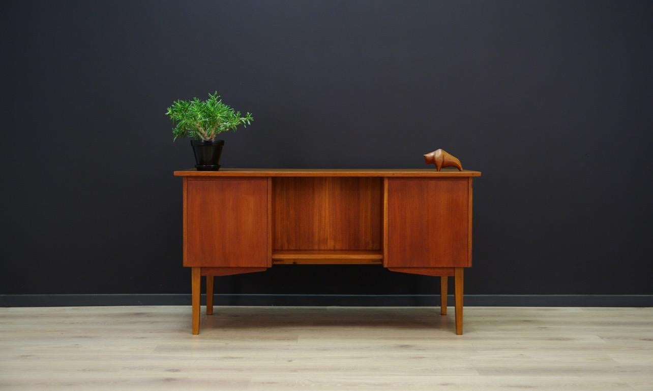 Retro Writing Desk Danish Design, 1960-1970 Teak 1