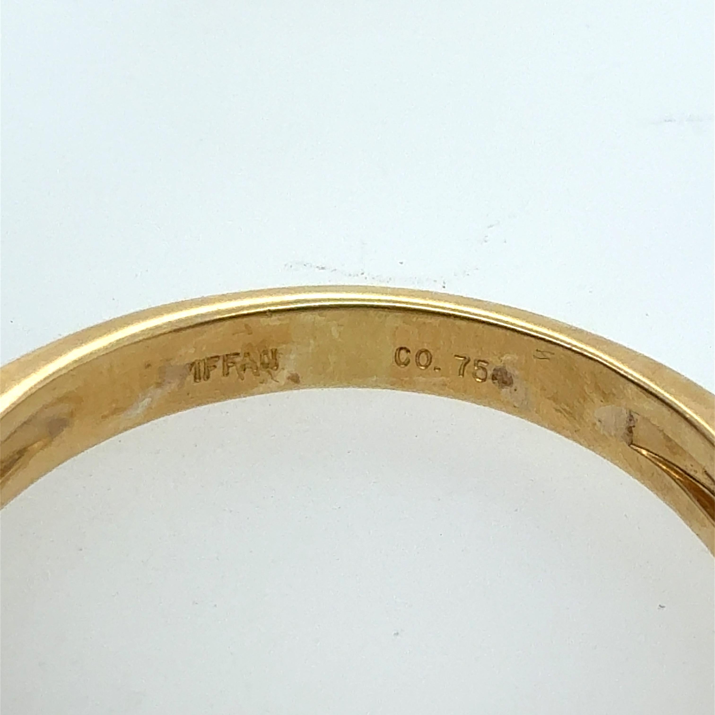 Bague rétro en or jaune avec perle de culture des mers du Sud de 7 mm Circa 1980 Unisexe en vente