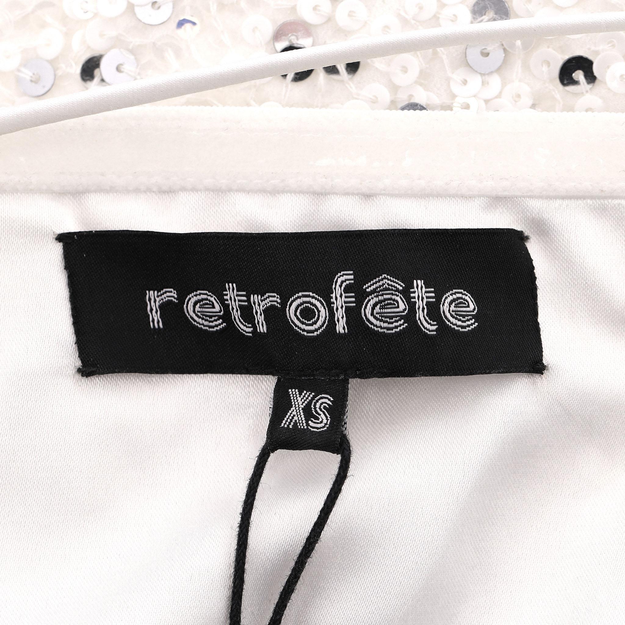 Retrofete Mini Tube Sequin Dress im Angebot 2