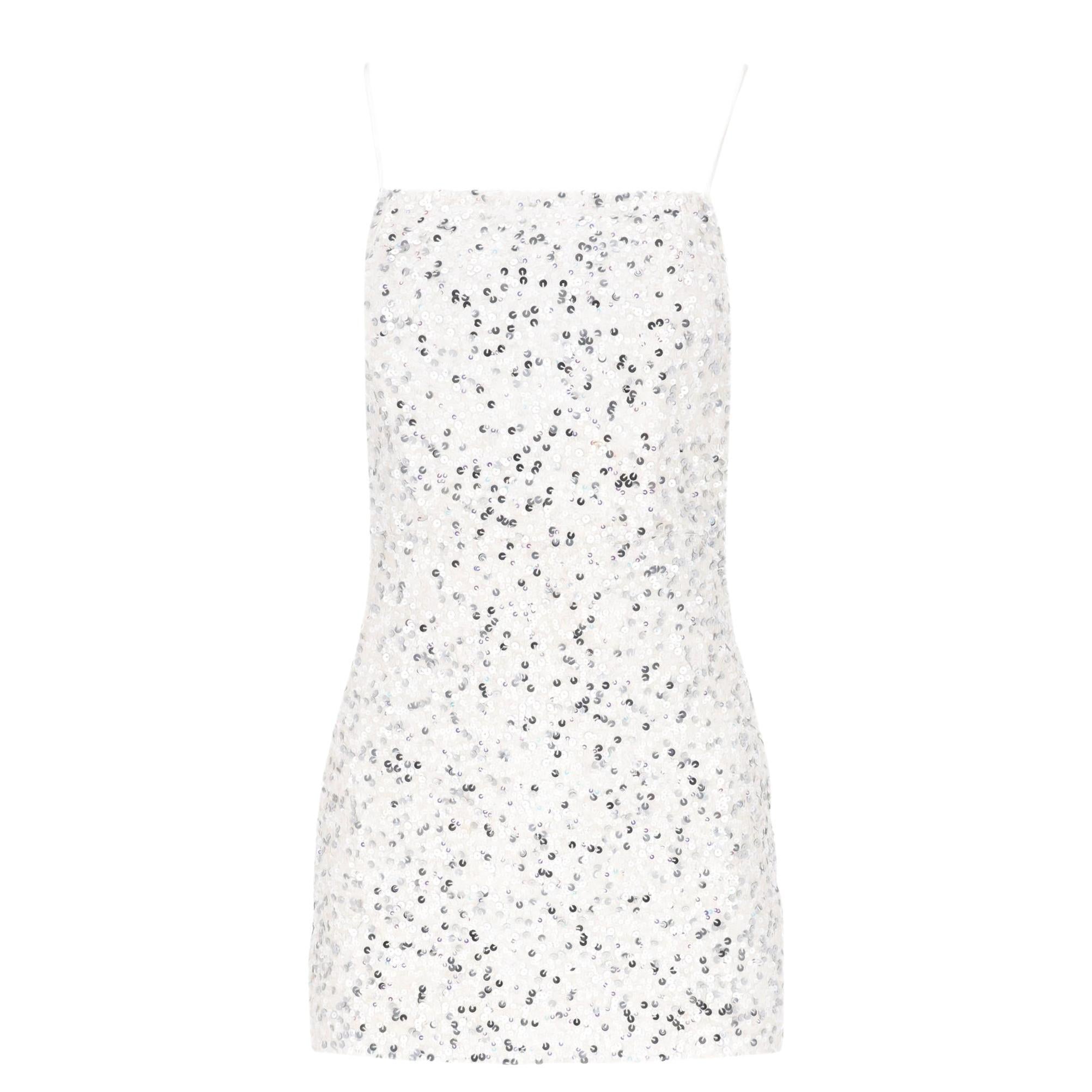 Retrofete Mini Tube Sequin Dress