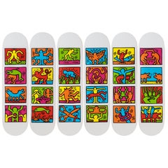 Retrospect Skateboard Decks after Keith Haring