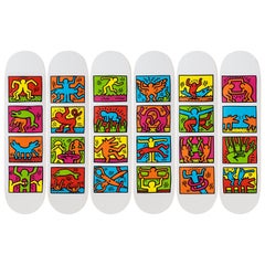 Retrospect Skateboard Decks after Keith Haring