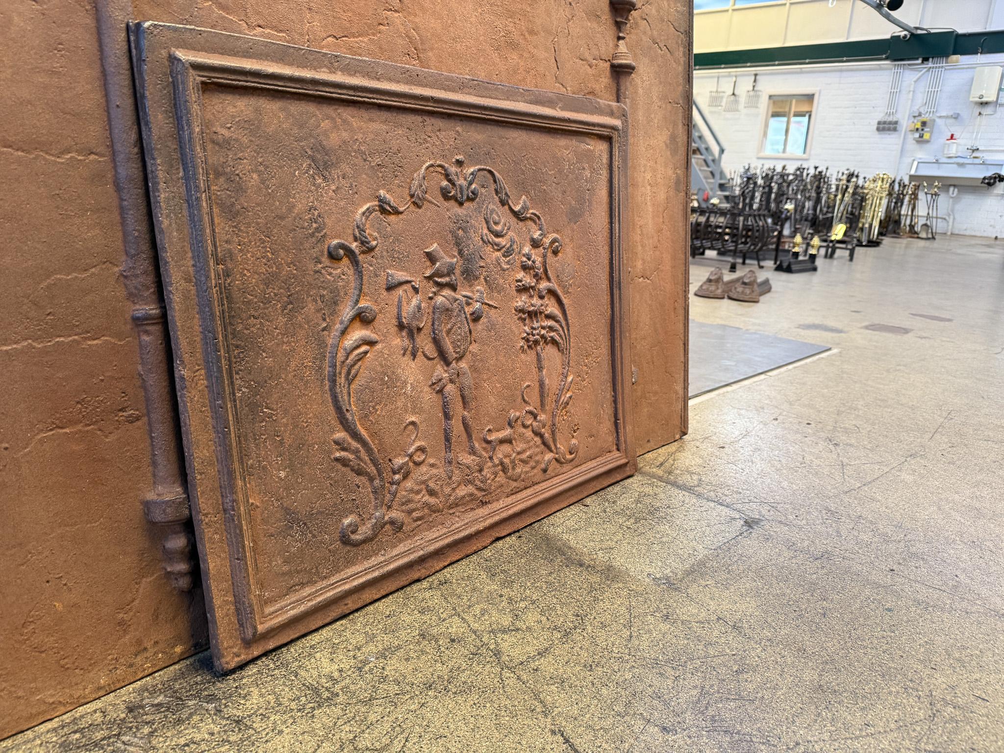 Return from the Hunt Fireback, France, Napoleon III Style, 20th Century For Sale 5