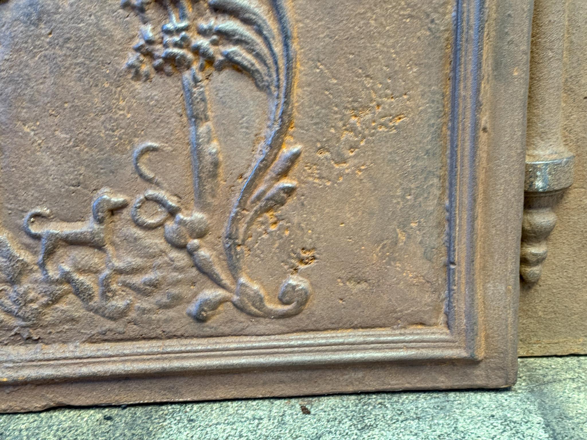 Return from the Hunt Fireback, France, Napoleon III Style, 20th Century For Sale 6