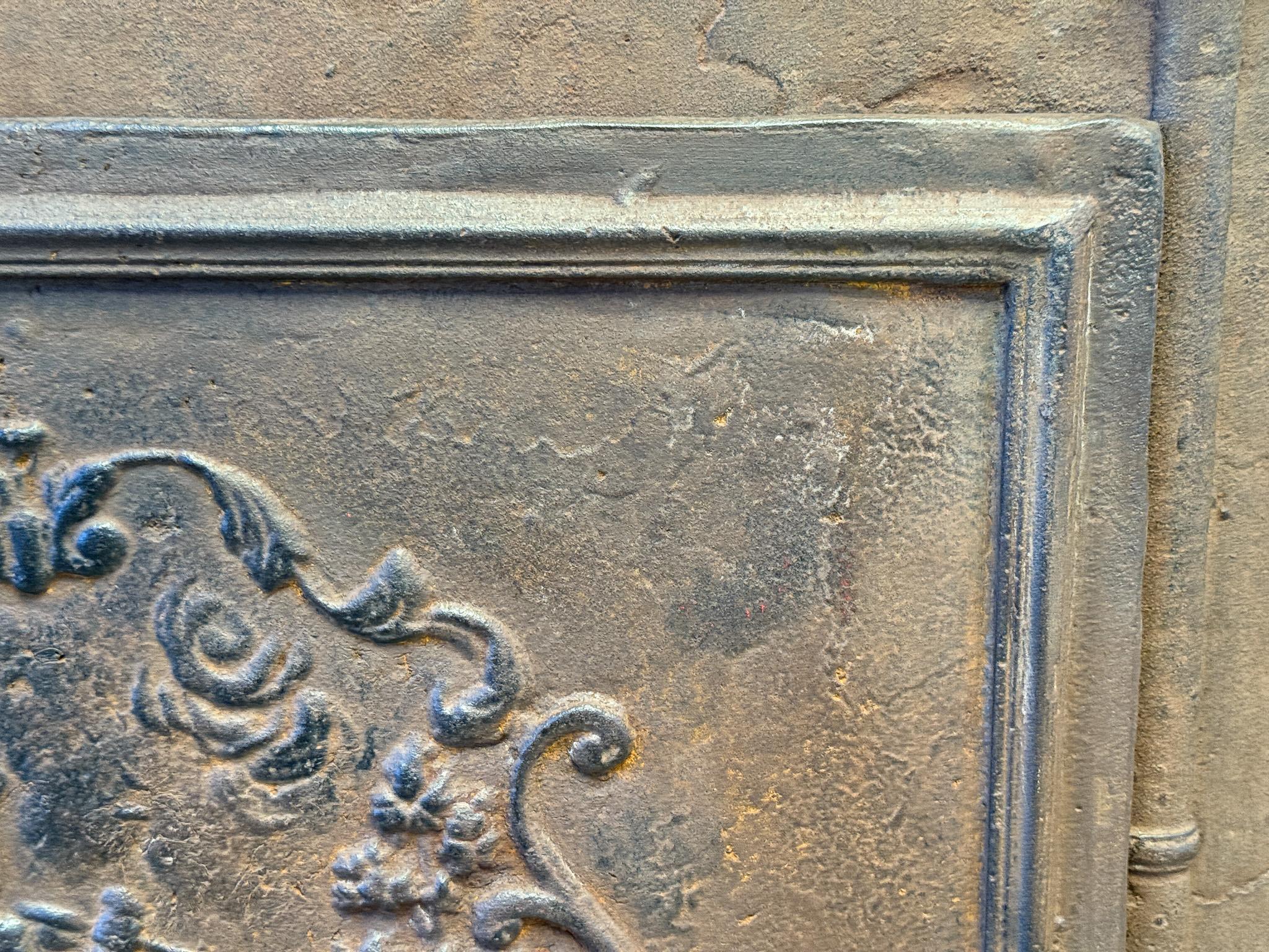 Return from the Hunt Fireback, France, Napoleon III Style, 20th Century For Sale 2