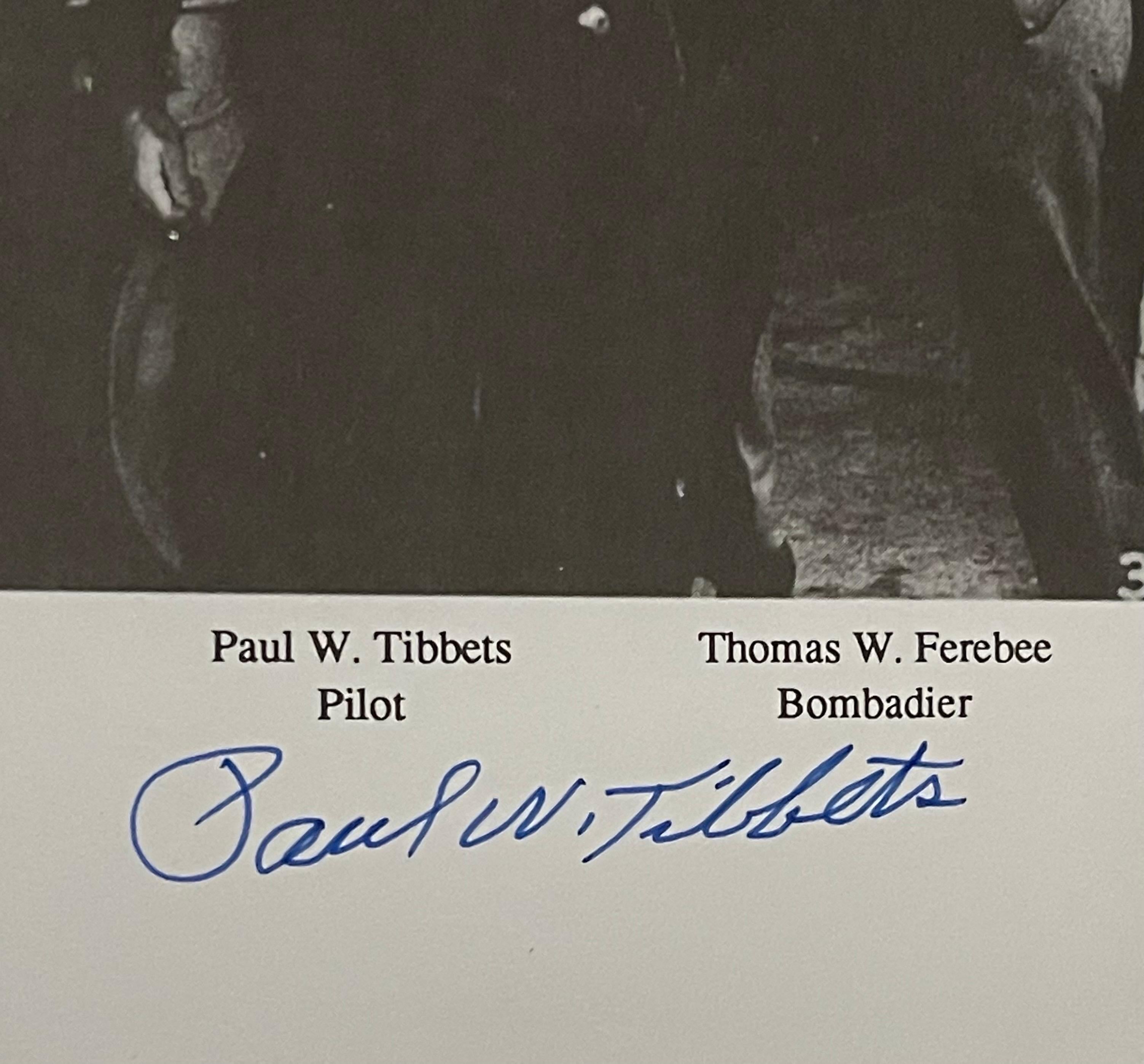 Livre « Return of the Enola Gay » signé par le pilote Paul W. Tibbets & Duth Van Kirk Excellent état - En vente à San Diego, CA