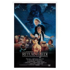 Le retour du Jedi 1983 - Affiche de film en une seule feuille pour les États-Unis