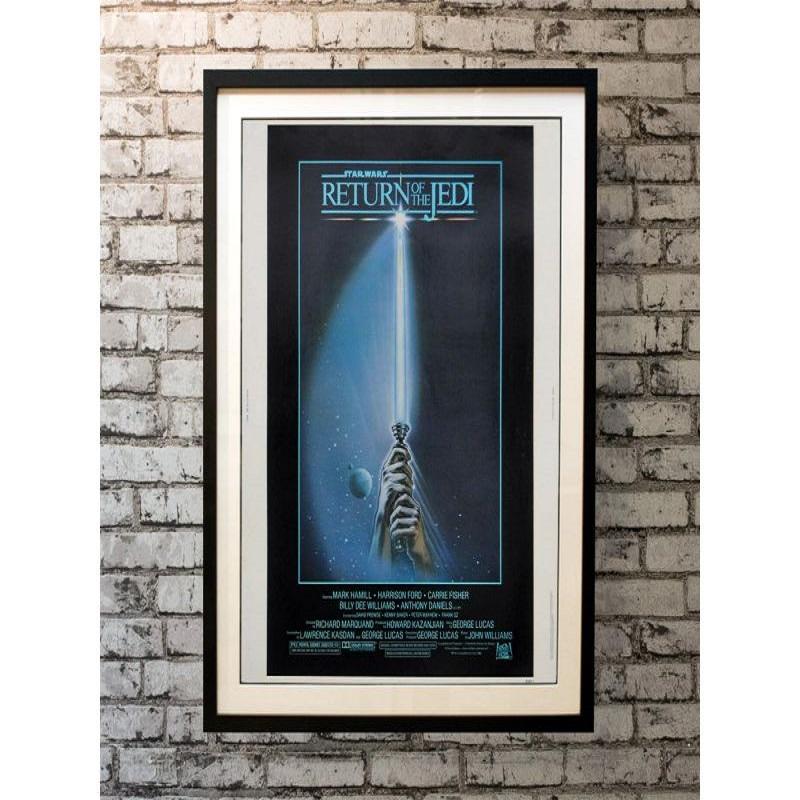 Return of The Jedi, unframed poster, 1983

Original US (30 X 40 Inches). Rare unfolded US 30 x 40 